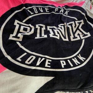 Victoria secret pink blanket